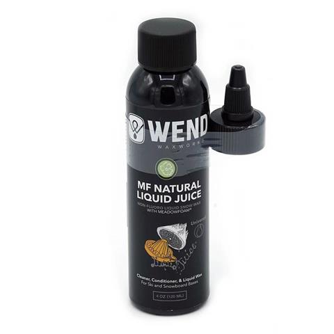 Wend Waxworks Natural Liquid Juice Bottle