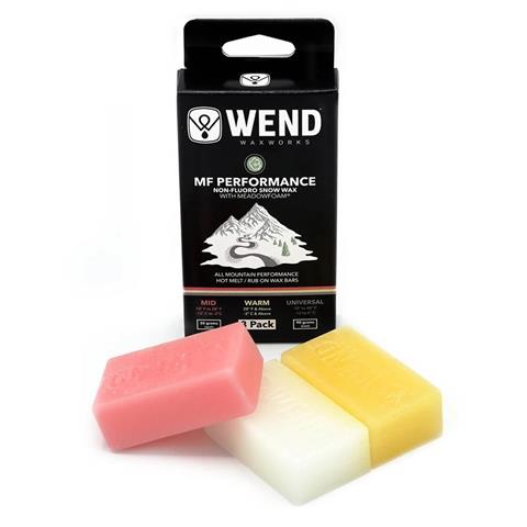 Wend Waxworks MF Performance Wax 3-Pk Combo Kit Mid / Warm / Universal