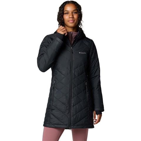Columbia Heavenly Long Hooded Jacket (Plus Size) - Women's