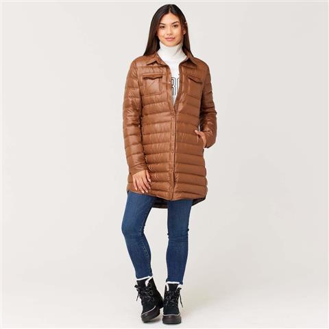 Krimson Klover Annie Shacket Long Down Jacket - Women's