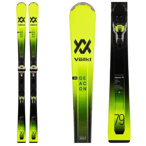 Volkl Deacon 79 Skis w/iPT WR 12 Bindings - Men's