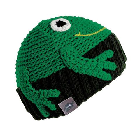 Turtle Fur Froggy Hat - Boy's