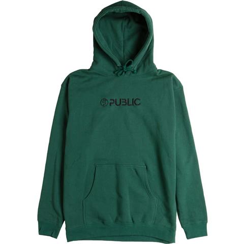 Public Trademark Embroidered Hoodie