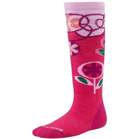 Smartwool Wintersport Flower Patch Socks - Girl's