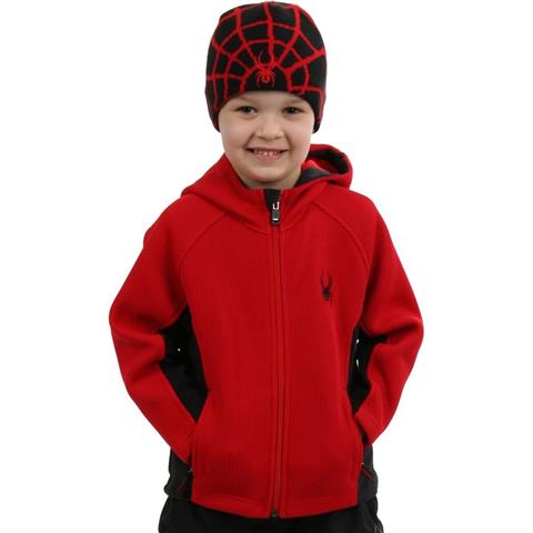 Spyder Mini Core Full Zip Midweight Hoody Sweater - Boy's