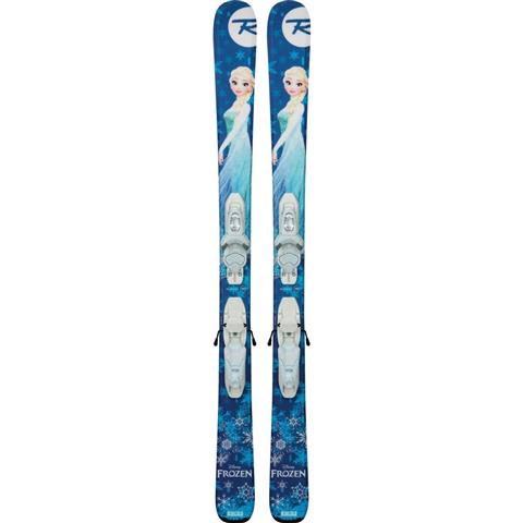 Rossignol Frozen Skis with Kid X 4 Bindings - Girl's (104 - 122cm)