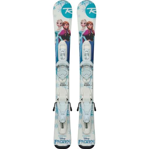 Rossignol Frozen Skis with Kid X 4 Bindings - Girl's (72 - 90cm)