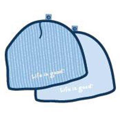 Life is good Reversible Ribbed Fleece Polar Beanie - Adult
