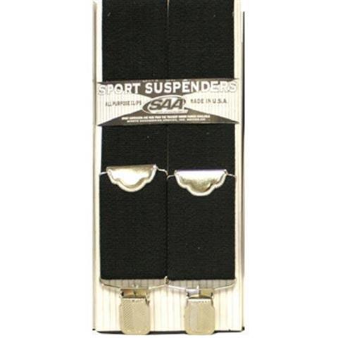 Sports Accessories 2 Suspenders with Soft Jaw Clips