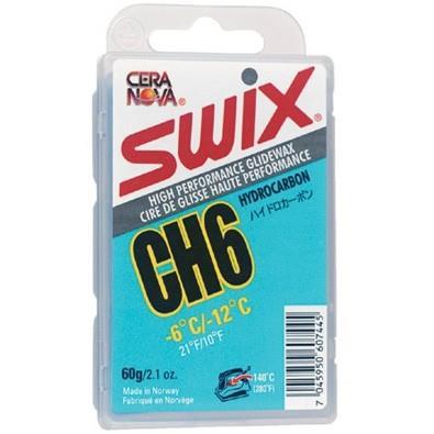 Swix CH6 Blue HydroCarbon Wax 60g.