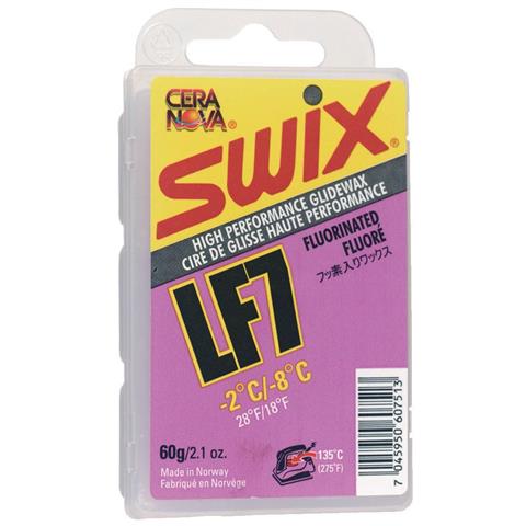 Swix LF7 Violet Fluorocarbon Wax 60g.