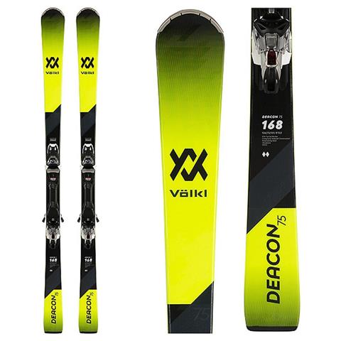 Volkl Deacon 75 Skis + vMotion 10 Bindings - Men's
