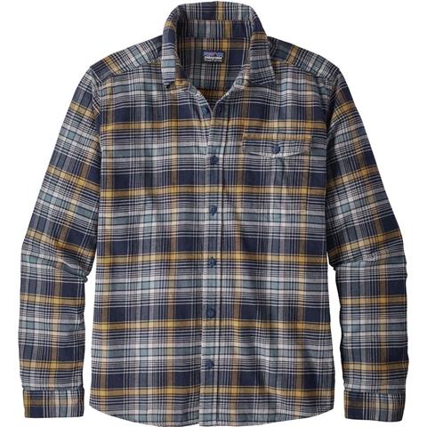 Patagonia Long Sleeve Lightweight Fjord Flannel Shirt - Men's ...