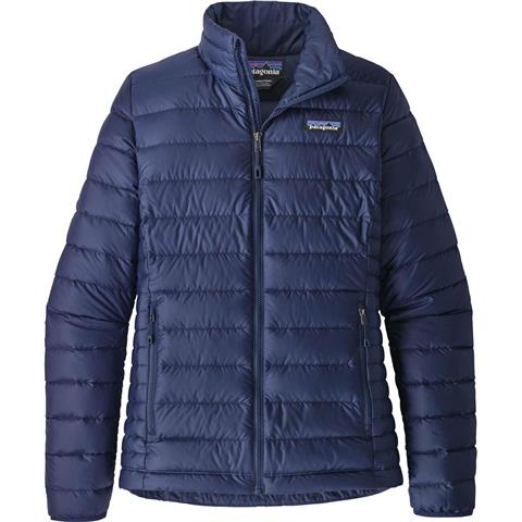 patagonia down jacket blue