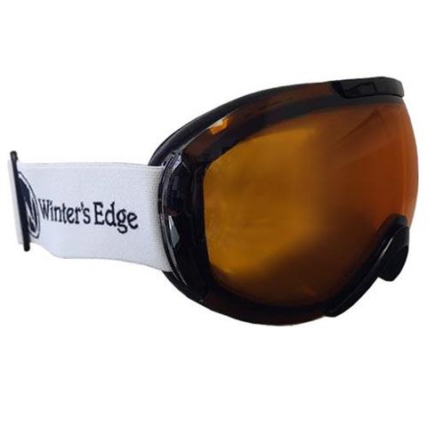 Winter's Edge Double Lens Goggle (White Strap)