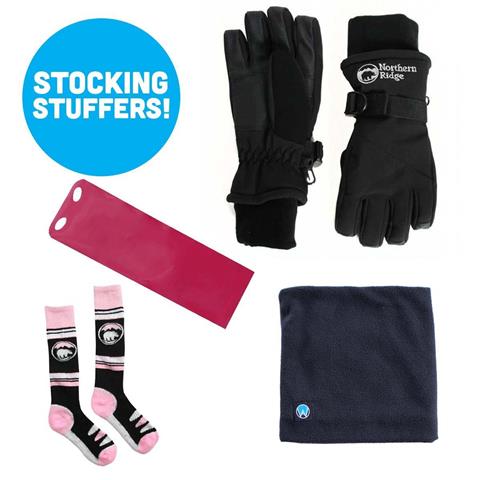 Girl's Sock, Neck-up, Glove and Sled Bundle!