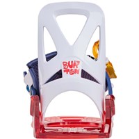 Burton Grom Snowboard Binding - Youth - Red / Multi