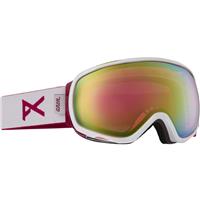 Anon Tempest Goggle - Women's - White Frame with Pink Sq Lens