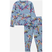 Burton Fleece Base Layer Set - Toddler - Scribble