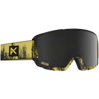 Anon M3 Goggles + Bonus Lens - Grunge Frame with Dark Smoke and Blue Lagoon Lenses