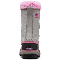 Sorel Yoot Pac Nylon Boot - Youth - Chrome Grey / Orchid