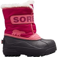Sorel Snow Commander Boot - Youth - Tropic Pink / Deep Blush