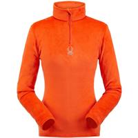 Spyder Shimmer Bug Zip T-Neck - Women's - Sizzle