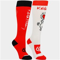 686 Keith Haring Sock 2Pk - Women's