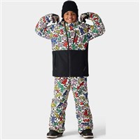 686 Frontier Insulated Bib - Boy's - Keith Haring Multi