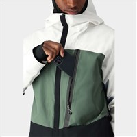 686 GTX GT Jacket - Men's - White Cypress Colorblock