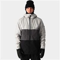 686 Smarty 3-1 Form Jacket - Men's - White Heather Colorblock