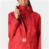 686 Outline Shell Anorak - Women's - Keith Haring Red