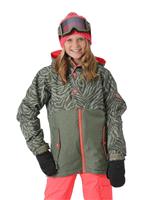 686 Scarlet Insulated Jacket - Girl's - Tiger Army Print