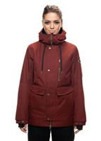 686 Phoenix Insulated Jacket - Women's - Rusty Red Melange Sublimation