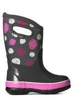 Bogs Classic Sketched Dots Boots - Youth - Dark Gray Multi