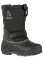 Kamik Waterbug5 Boots - Youth - Black / Charcoal