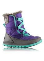 Sorel Whitney Short Lace Boot - Youth - Emperor / Quarry