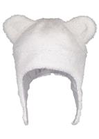Obermeyer Ted Fur Hat - Youth - White