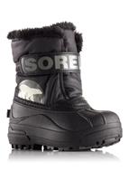 Sorel Snow Commander Boot - Youth - Black / Charcoal