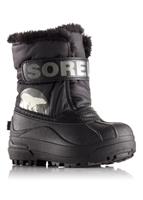 Sorel Toddler Snow Commander Boot - Youth - Black / Charcoal