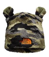 The North Face Baby Bear Beanie - Youth - New Taupe Green Camo / Persian Orange
