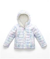 The North Face Toddler Reversible Mossbud Swirl Jacket - Girl's - Purdy Pink Snow Dust Print