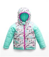 The North Face Toddler Reversible Perrito Jacket - Girl's - Mint Blue