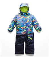 The North Face Toddler Insulated Jumpsuit - Youth - Cosmic Blue Ombre Camo Print