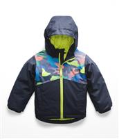 The North Face Toddler Snowquest Insulated Jacket - Youth - Cosmic Blue Ombre Camo Print