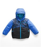 The North Face Toddler Snowquest Insulated Jacket - Youth - Hyper Blue Granite Print