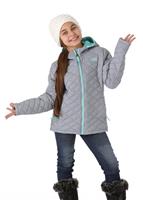The North Face Thermoball Hoodie - Girl's - Mid Grey