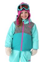 The North Face Toddler Snowquest Insulated Jacket - Youth - TNF White Mini Dot Print