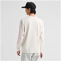 Burton Elite Long Sleeve T-Shirt - Unisex - Stout White / Shockwave Pink