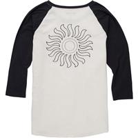 Burton Caratunk Raglan Sleeve T-Shirt - Women's - Stowe White / True Black